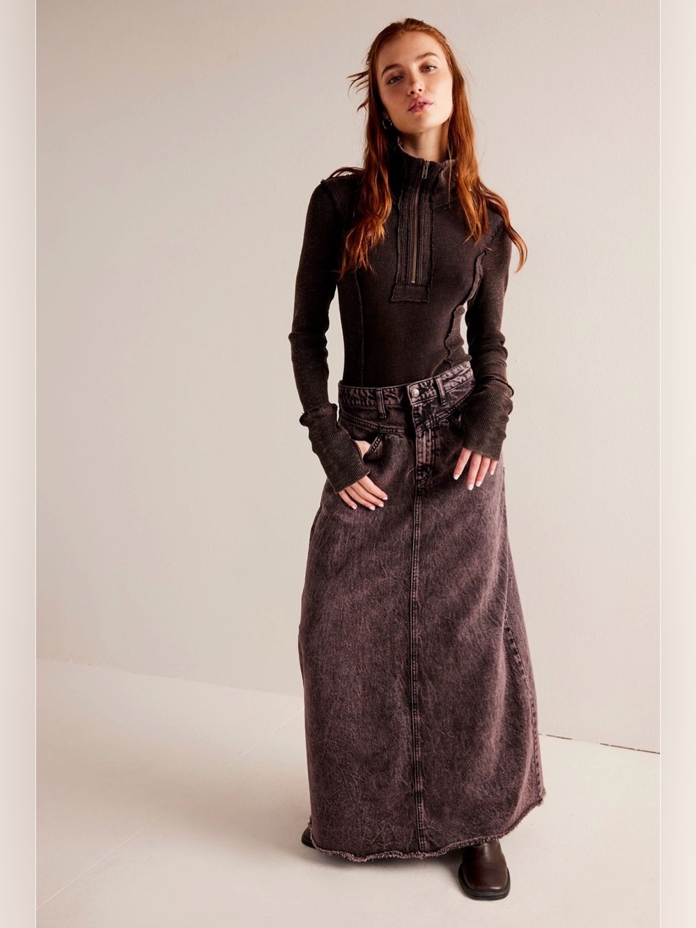 We the Free Come As You Are Maxi Skirt size 8